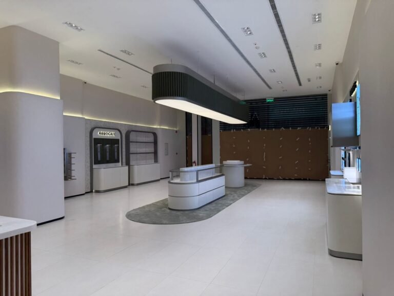 تنفيذ محل تجاري